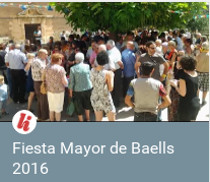 Baells: pregón de la Fiesta Mayor 2016