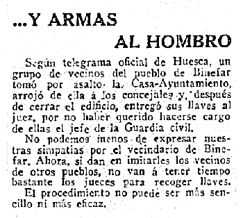 suelto en el ABC, Madrid, 7 de octubre de 1916 (Hemeroteca del ABC)