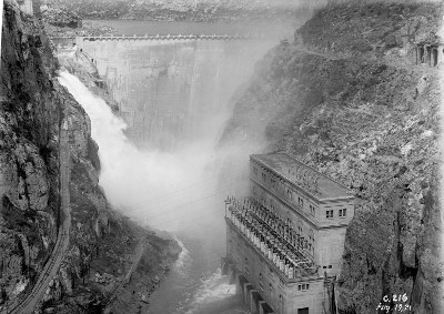 Any 1924 central hidroelèctrica de Camarasa ENDESA publicar