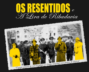 Cartell del concert d'Os Resentidos amb A Lira de Ribadavia (2016)
