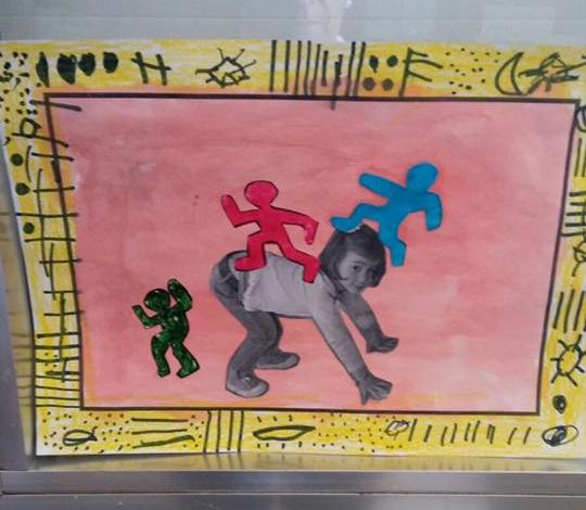 Obra de los alumnos de Infantil.