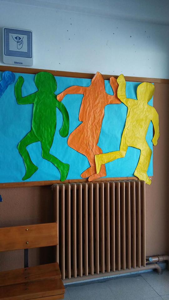 Obra de los alumnos de Infantil.