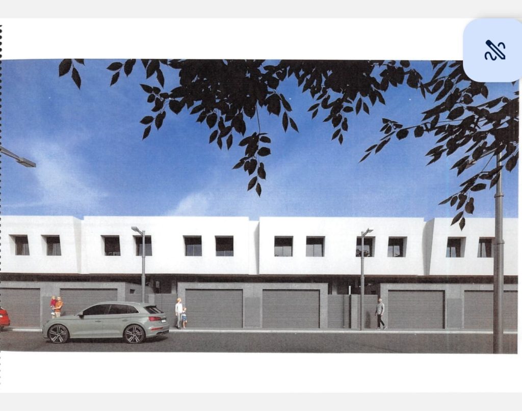 Imagen virtual de las viviendas unifamiliares en el Vencillón