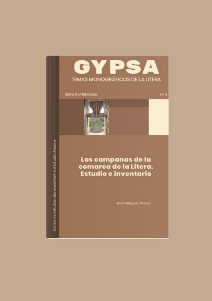 Portada del libro Las campanas de la comarca de la litera. Estudio inventario