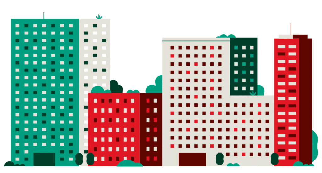 gift sobre vivienda en una localidad