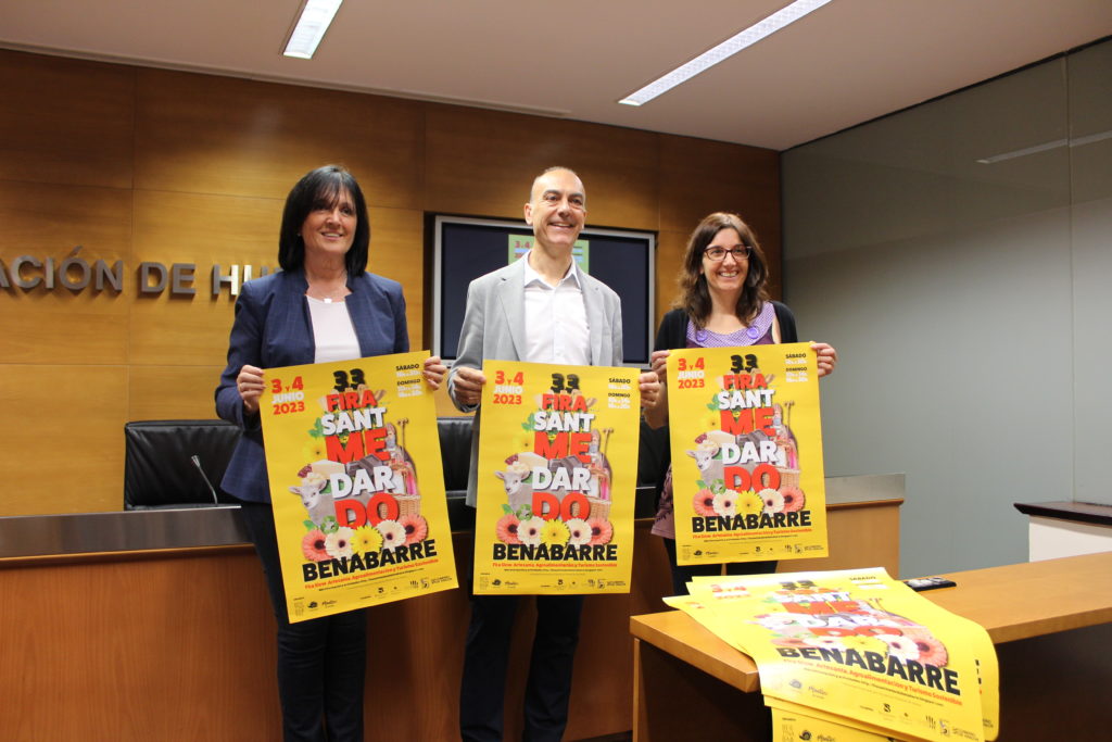 Presentación oficial de la Feria de Sant Medardo en la sede de la Diputación de Huesca