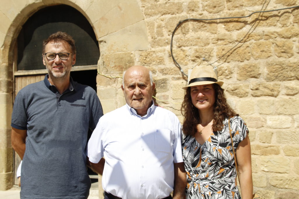 Carlos Callén, Antoni Solano y Eva Sastre