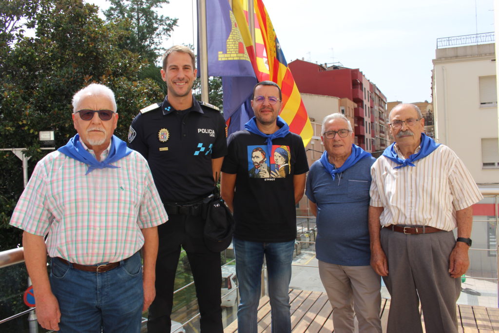 César Pardos con pregoneros