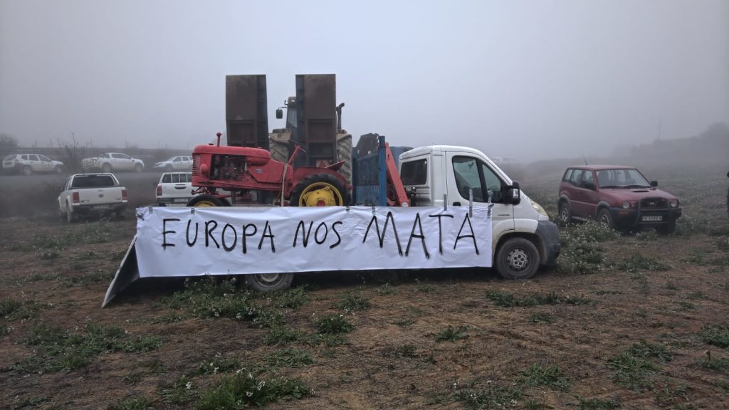 Pancarta reivindicativa