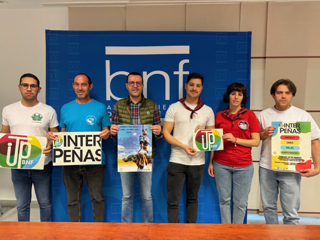 Interpeñas con el concejal de festejos Cesar Pardof