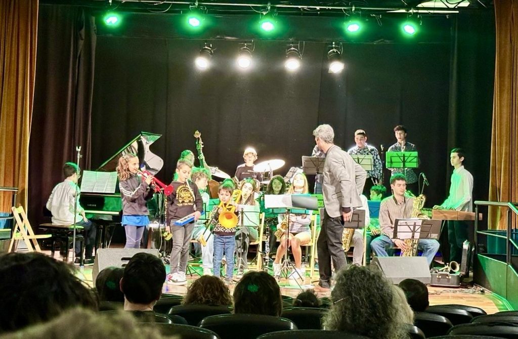 Jazz for Kids imagen del concierto en Binéfar