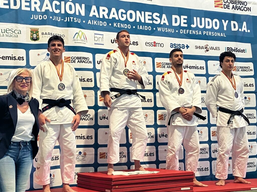 Podium Sergio García en la Copa de España de Jaca
