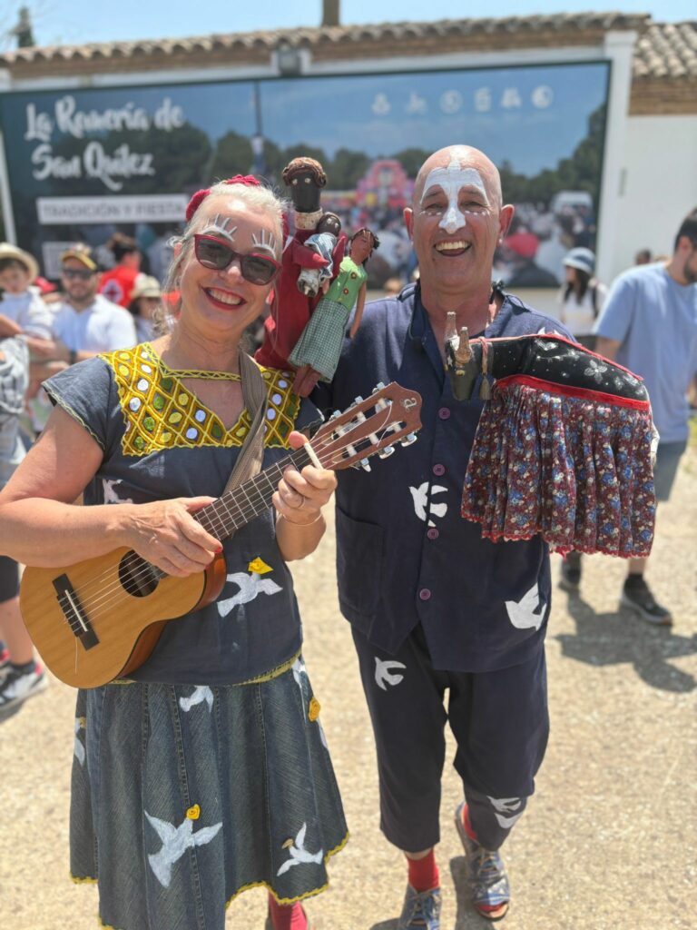 Anna Göbel y Chico Simões